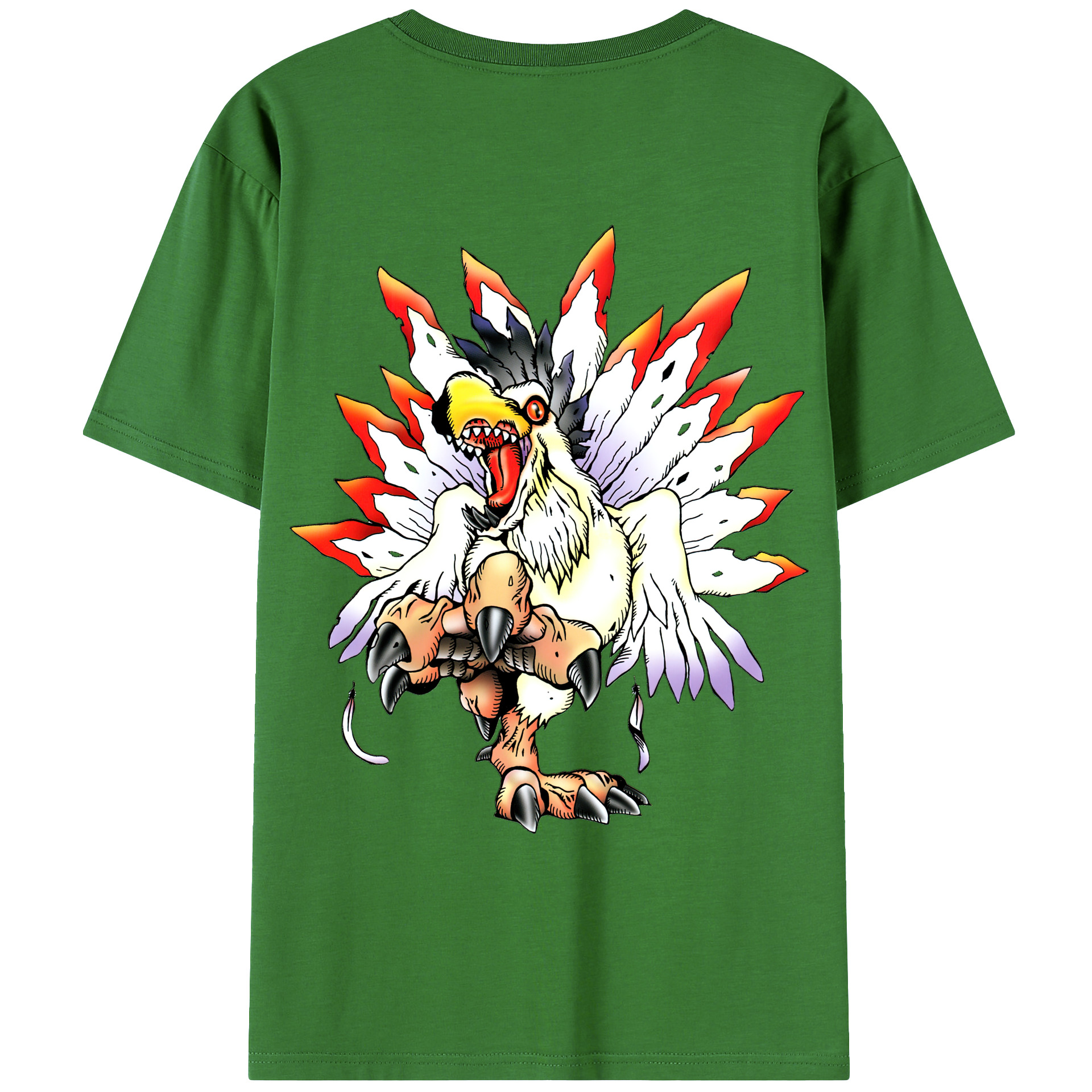 （画像用） Digimon デジタルモンスター/デジモン レディース半袖Tシャツ(バックプリント)